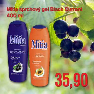 Mitia sprchový gel Black Currant 400 ml