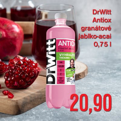DrWitt Antiox granátové jablko-acai 0,75 l