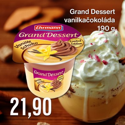 Grand Dessert vanilkačokoláda 190 g