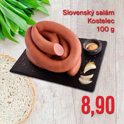 Slovenský masa salám Kostelec 100 g