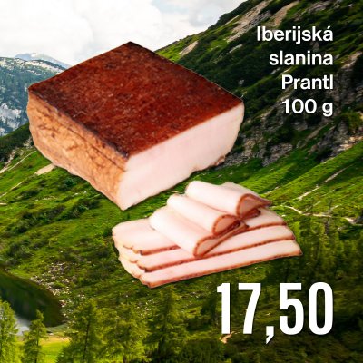 Iberijská slanina Prantl 100 g