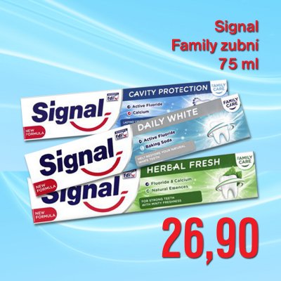 Signal Family zubní pasta Daily White 75 ml