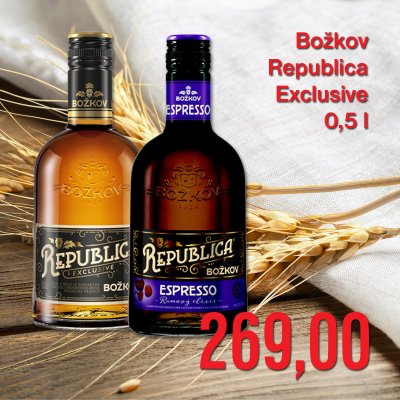 Božkov Republica Exclusive 0,5 l