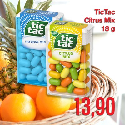 TicTac Citrus Mix 18 g