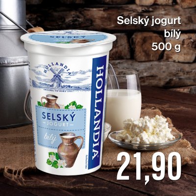 Selský jogurt bílý 500 g