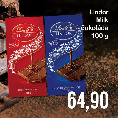 Lindor Milk čokoláda 100 g
