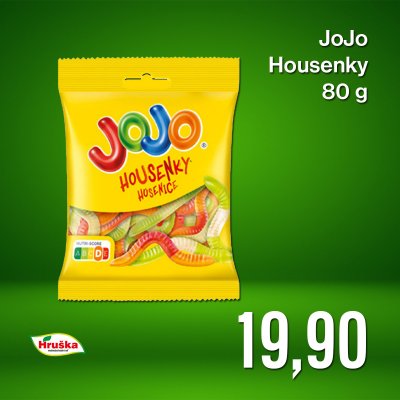 JoJo Housenky 80 g
