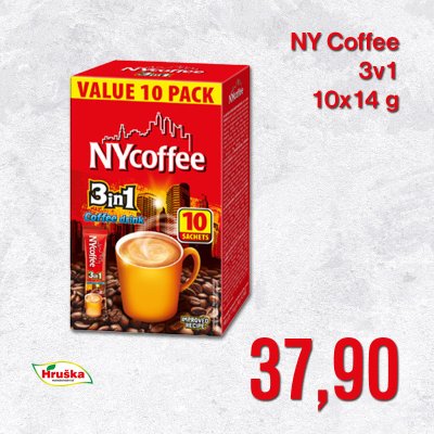 NY Coffee 3v1 10x 14 g