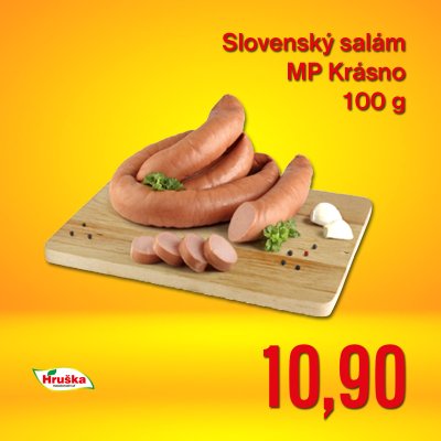 Slovenský salám MP Krásno 100 g
