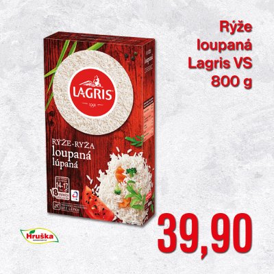 Rýže loupaná Lagris VS 800 g