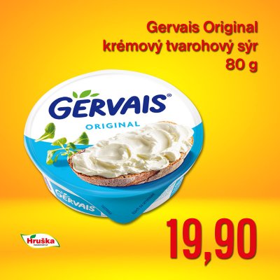Gervais Original krémový tvarohový sýr 80 g