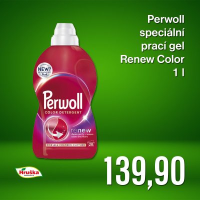 Perwoll speciální prací gel Renew Color 1 l