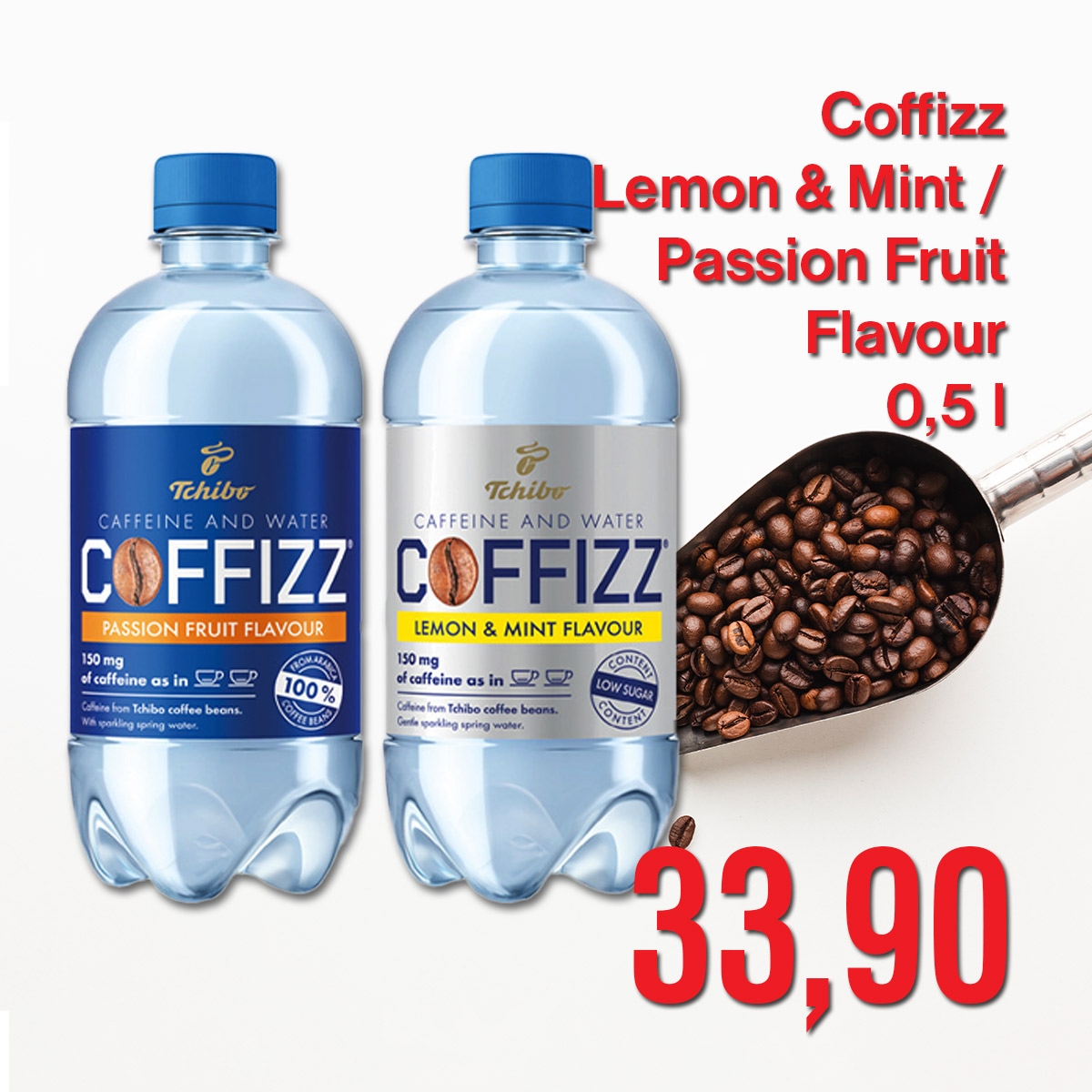 Coffizz Lemon & Mint / Passion Fruit Flavour 0,5 l