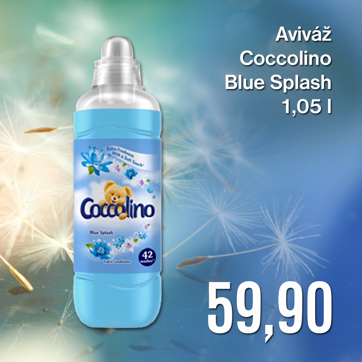 Aviváž Coccolino Blue Splash 1,05 l