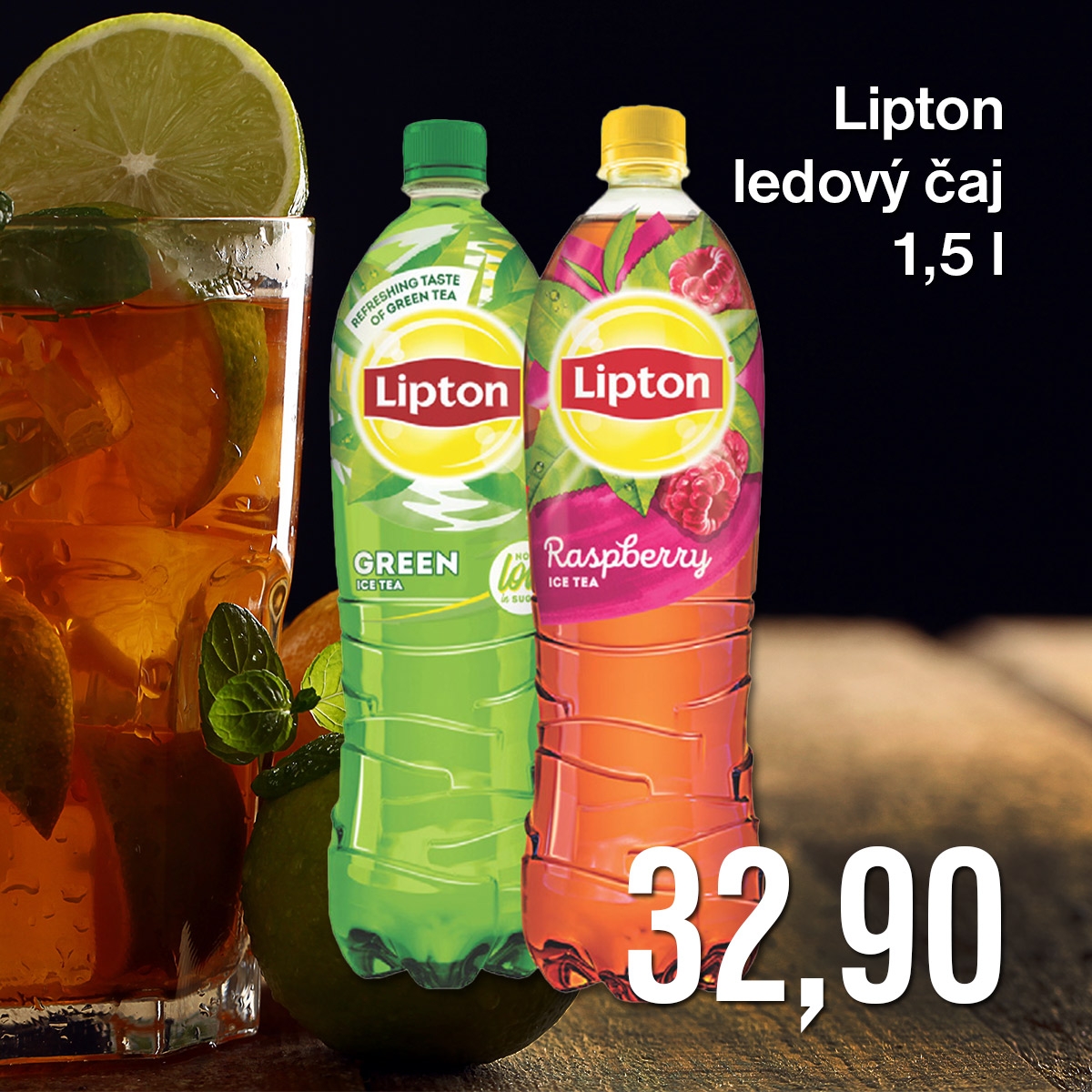 Lipton ledový čaj zelený 1,5 l