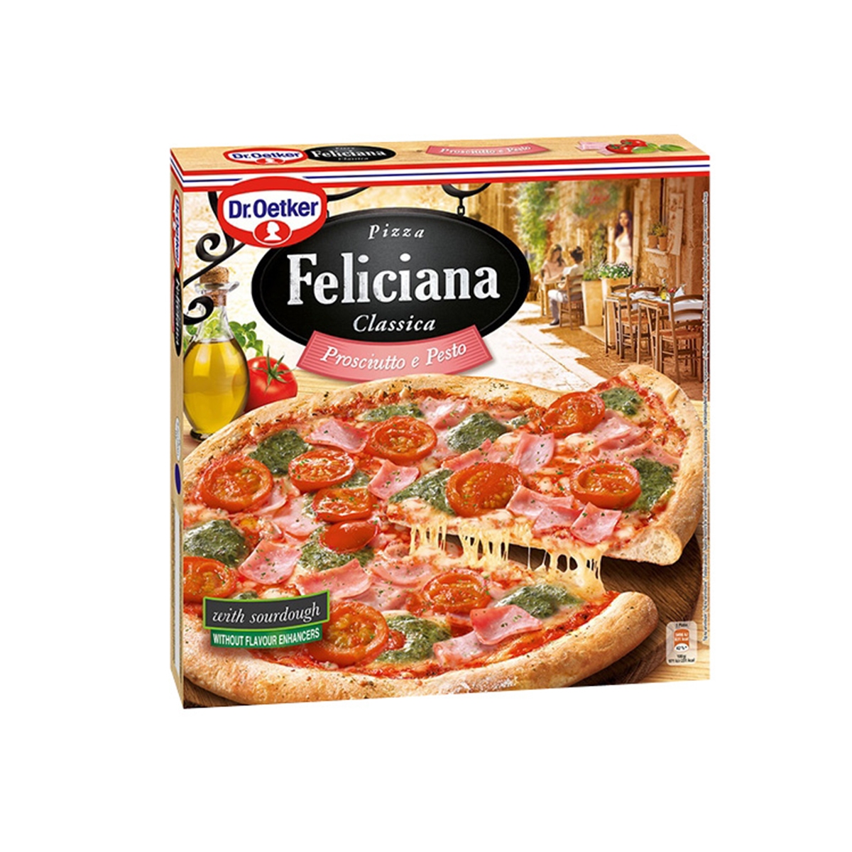 Pizza Feliciana Prosciutto a Pesto 360 g
