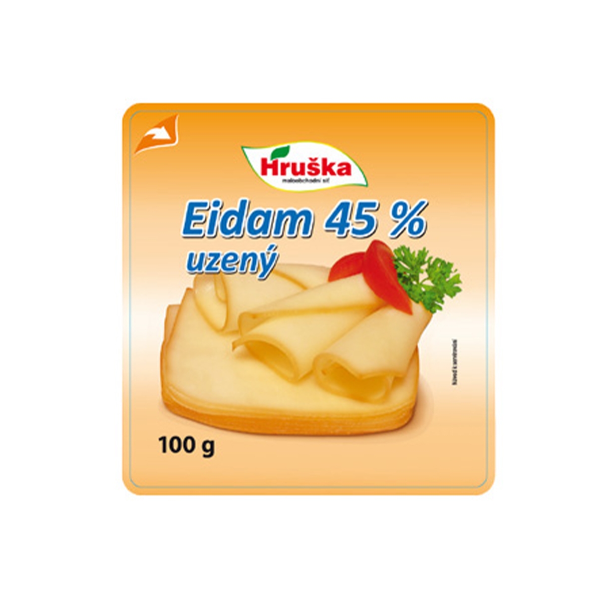 Eidam 45% plátky Hruška 100 g