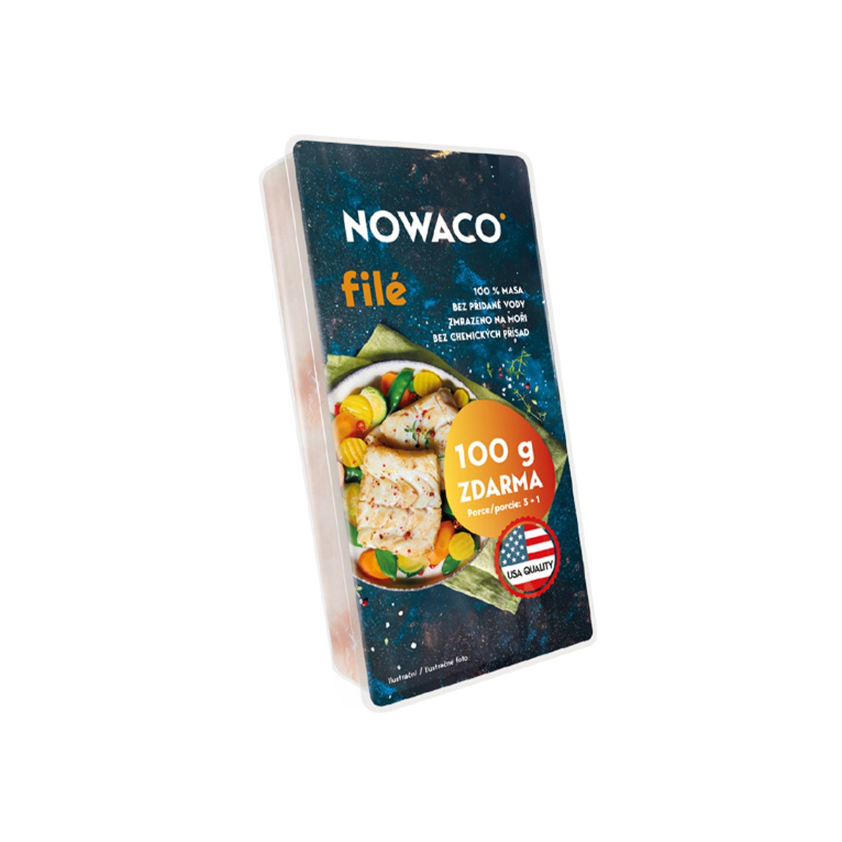 Rybí filé Nowaco 300 g+100 g zdarma