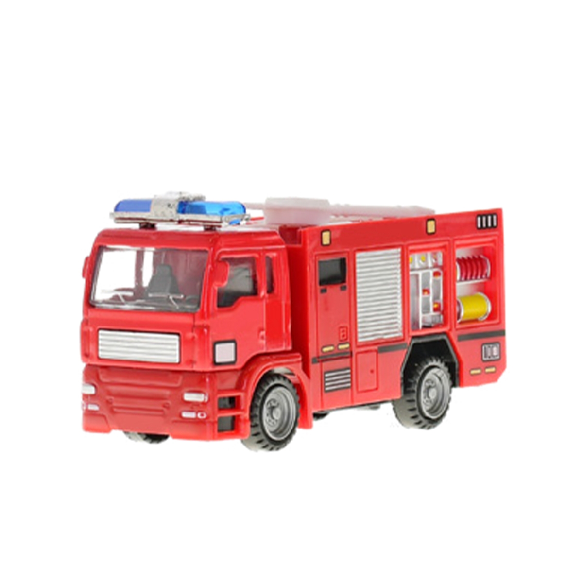 Sada auta hasiči, kov, 12-18 cm, 3 ks